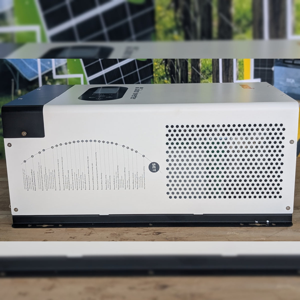 Inversor Híbrido Solar MUST 3KW 24V 80A | Salida 110V