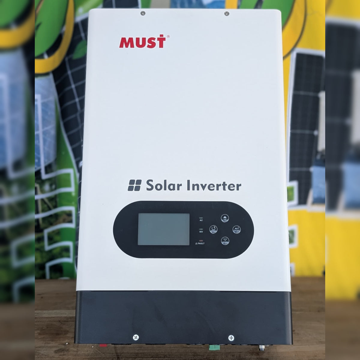 Inversor Híbrido Solar MUST 3KW 24V 80A | Salida 110V
