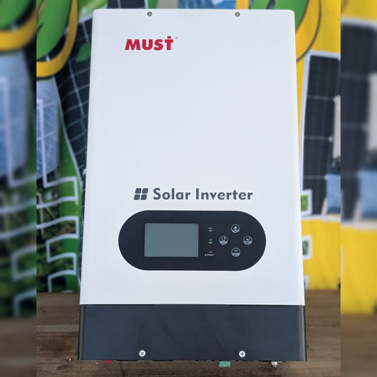 Inversor Híbrido Solar MUST 3KW 24V 80A | Salida 110V