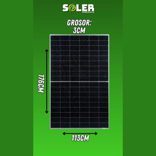 Panel Solar Monocristalino 450W BegProd Bifacial