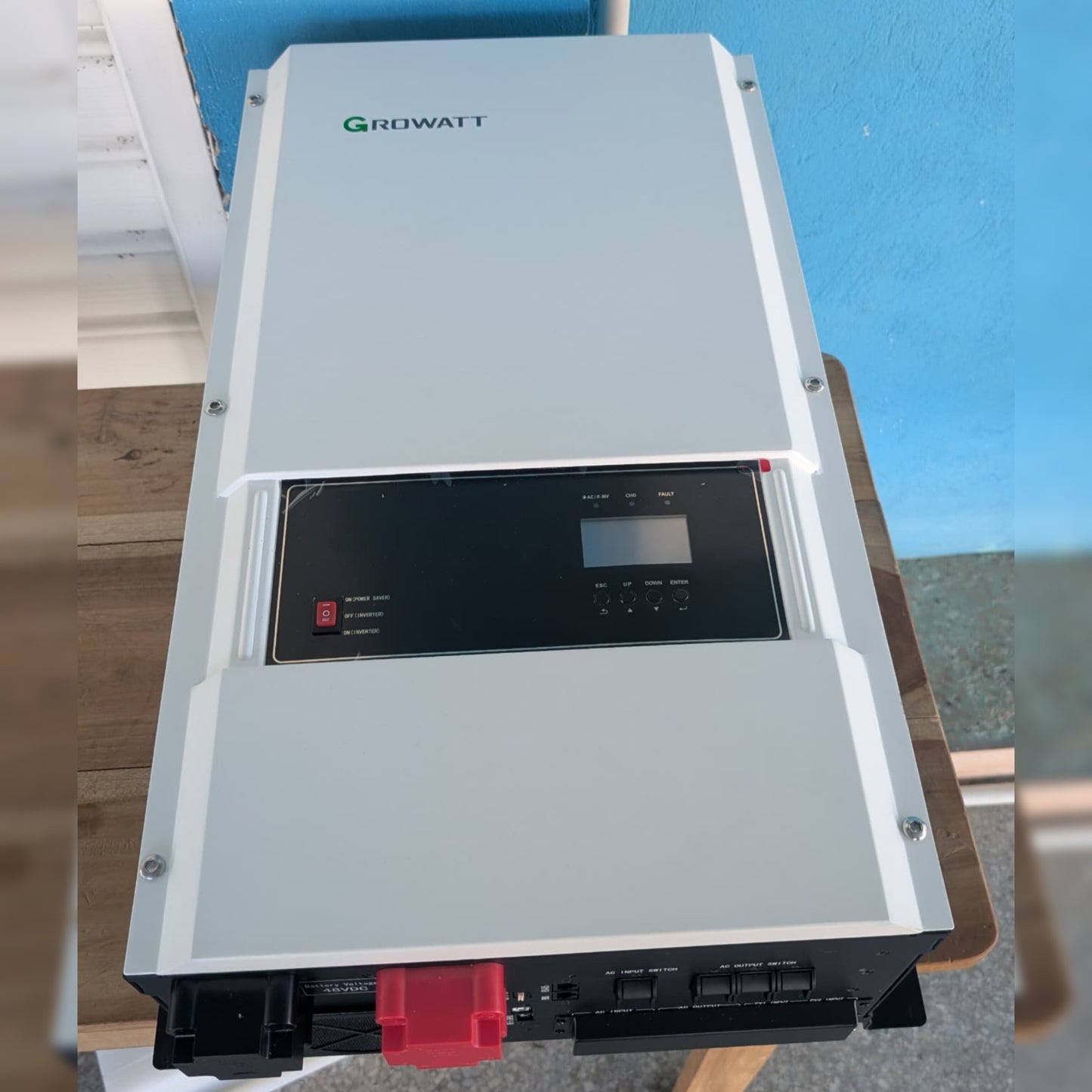 Inversor Híbrido Solar GROWATT 12KVA 48V-300A | 110/220V