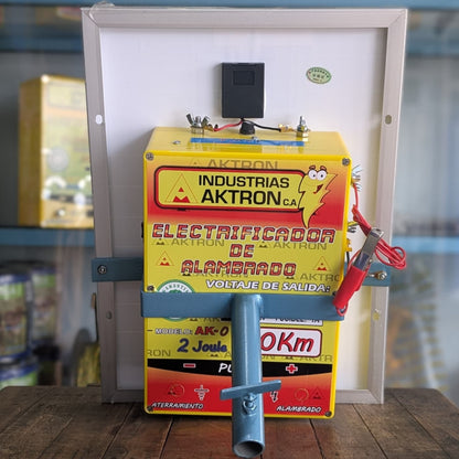 Energizador AKTRON cerca viva-10Km