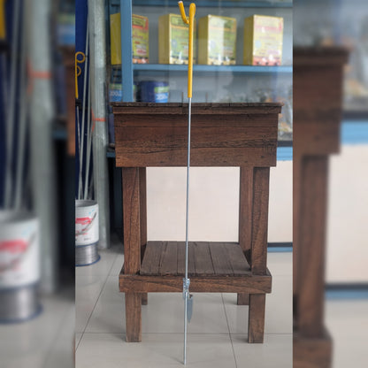 Poste cola de cerdo 1m