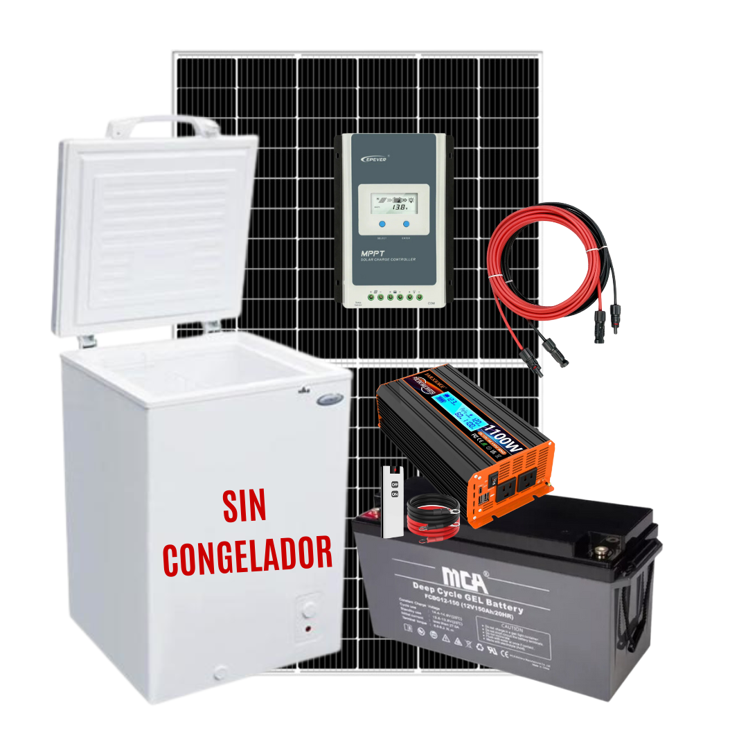 KIT DE SISTEMA SOLAR PARA CONGELADOR 110V 100L