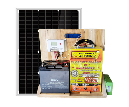 Kit Cerca Eléctrica con Sistema Solar 120Km