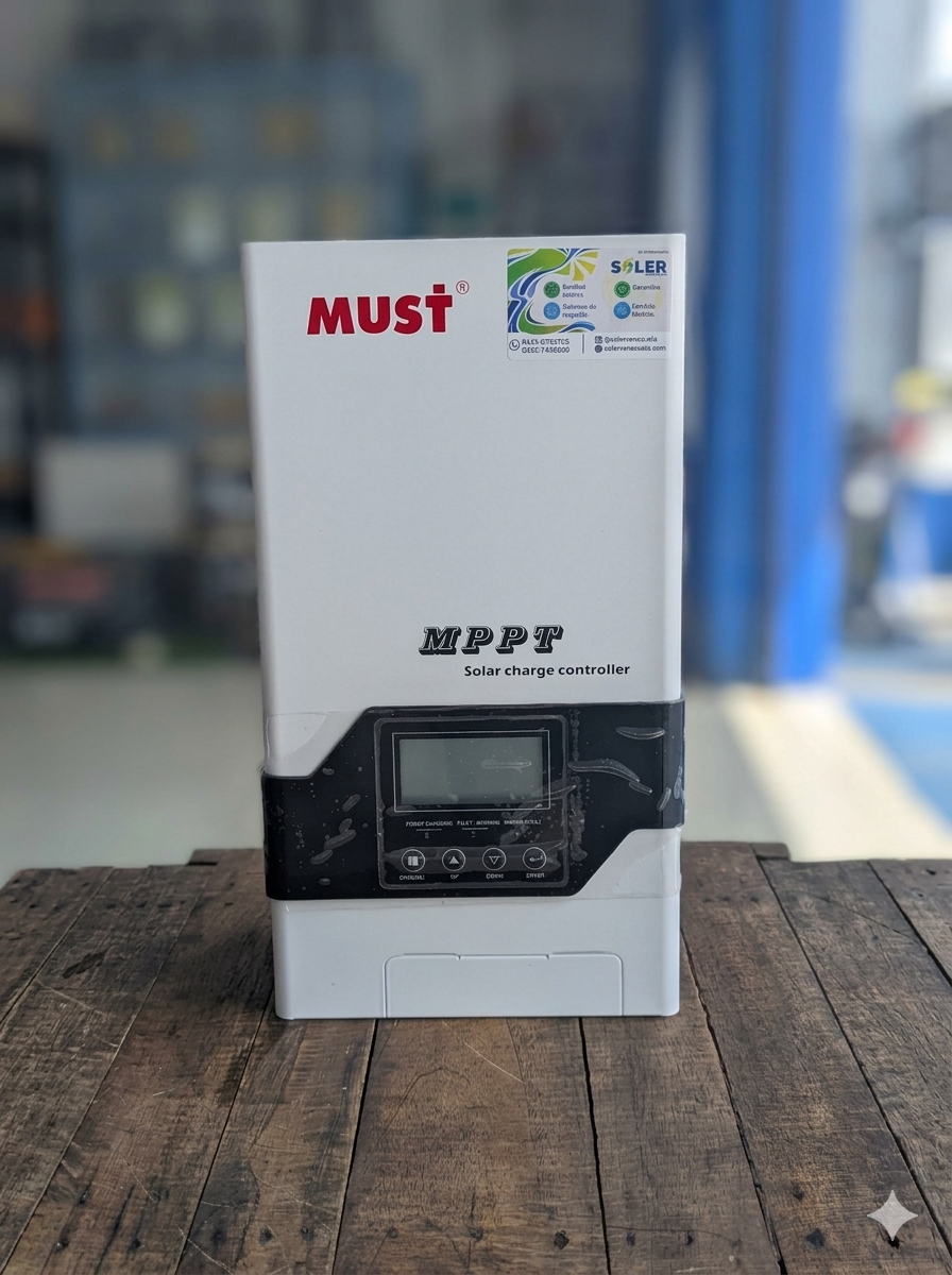 Controlador de Carga Solar Must MPPT 80A | Serie PC1800F