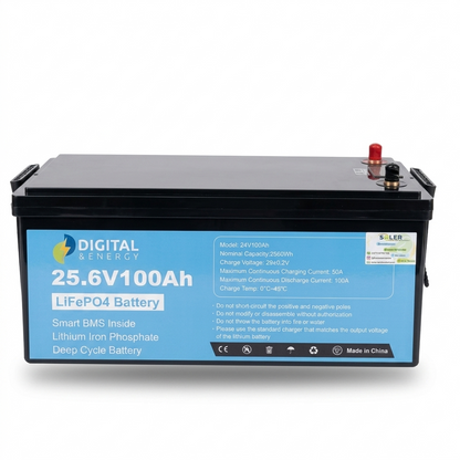 Batería LifePO4 24V-100Ah D&G | 6000 Ciclos