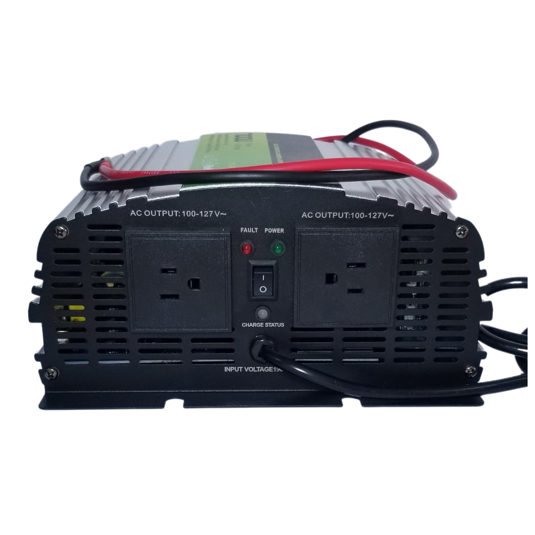 Inversor/cargador UPS 12V-110V 700W Onda Pura