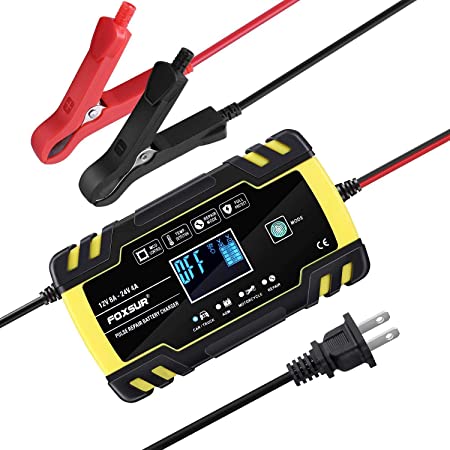 Cargador de Batería de 12V/24V - 4A/8A